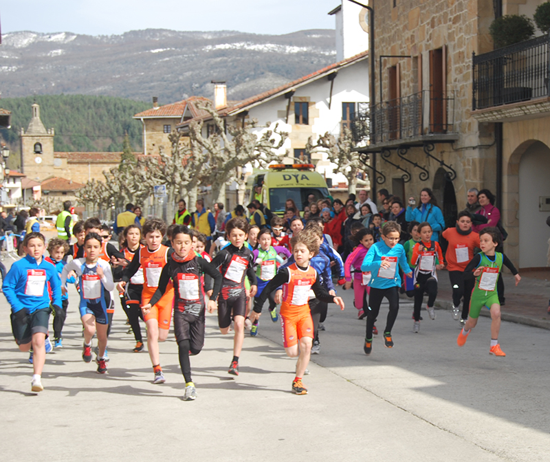 El fuerte viento no pudo con el II Duatl&oacute;n Infantil de Arbizu